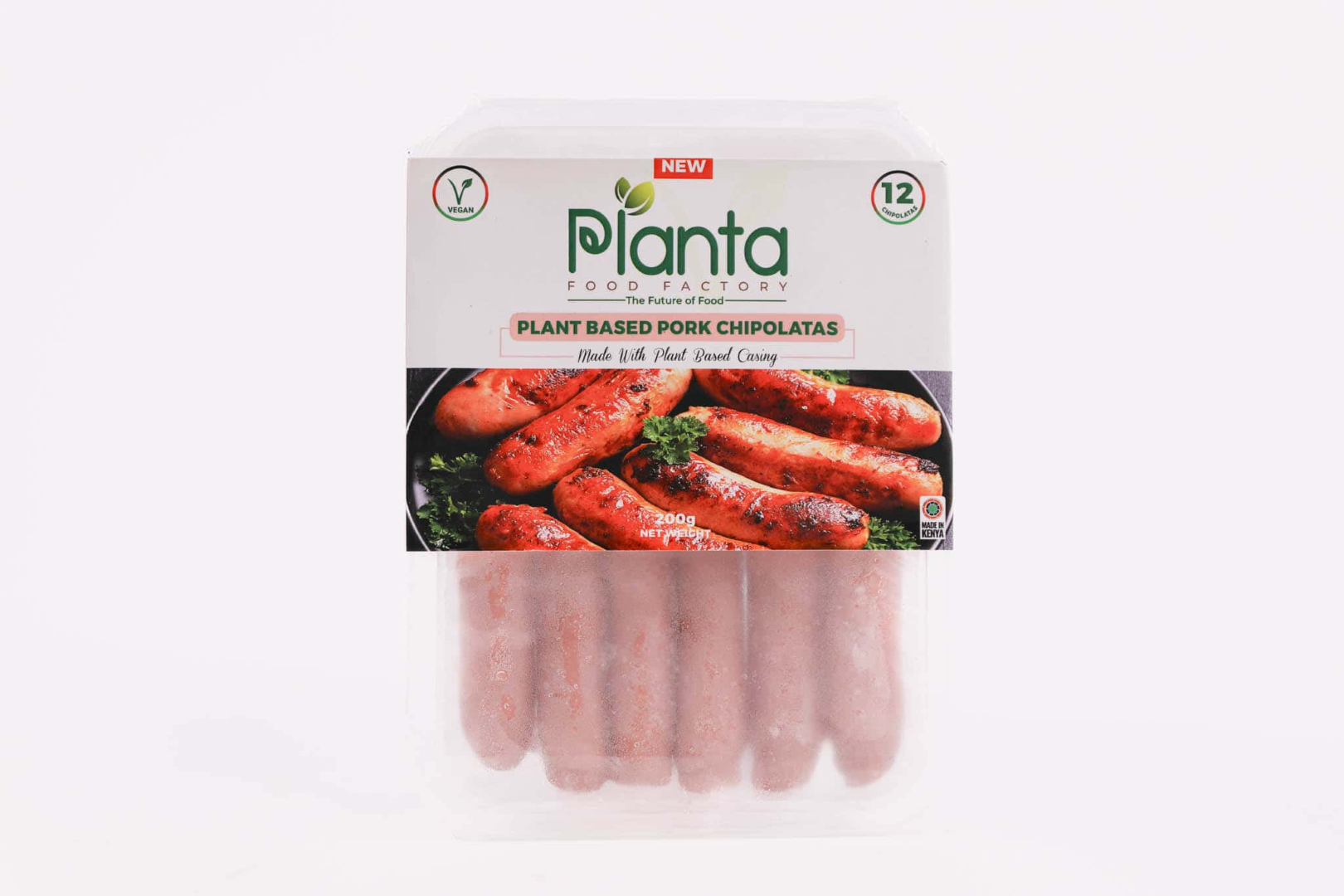 PLANTA PLANT BASED PORK CHIPOLATAS 200G